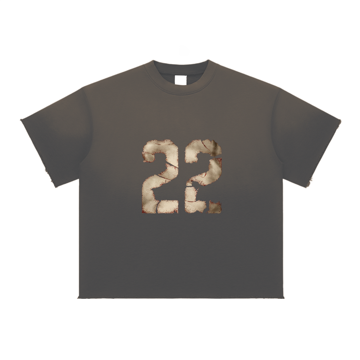 '22' SHIRT -DARK GRAY