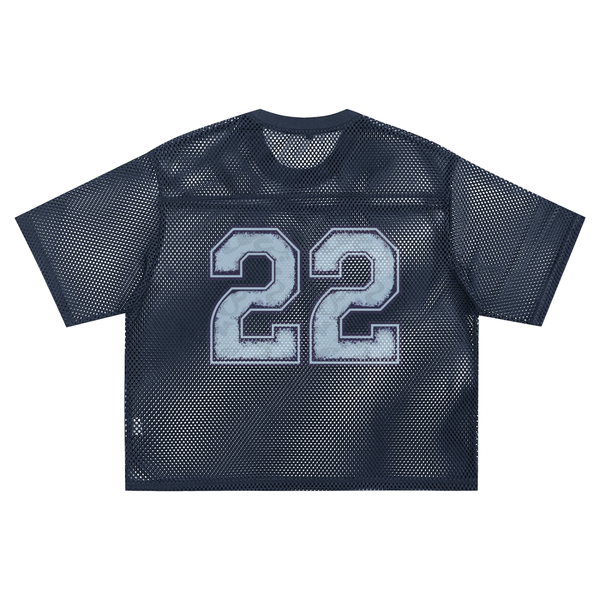 LAMORE MESH JERSEY - NAVY