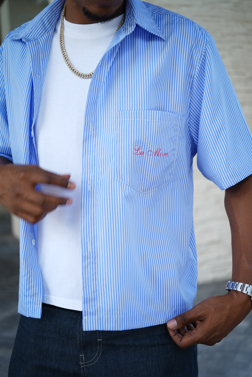 BOUNDLESS ART SHIRT - BLUE