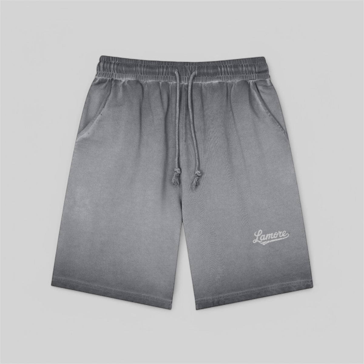 REVERSE DYED SWEATSHORTS