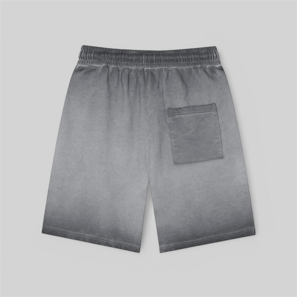 REVERSE DYED SWEATSHORTS