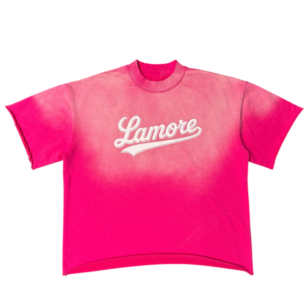 FADED SWEAT SHIRT - ROSE RED